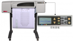 HP500A1彩色大幅面CAD工程图海报蓝图喷墨打印机500